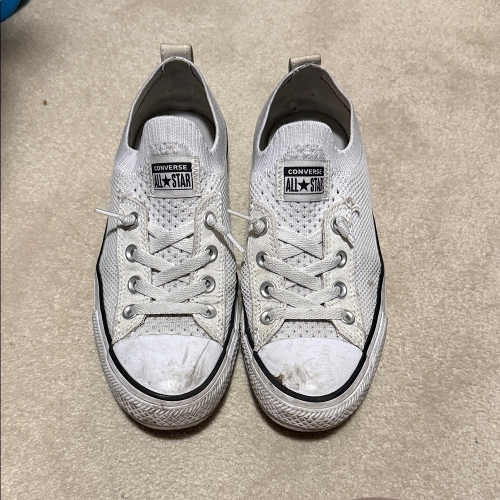Converse all star slip on shoe. Size 7. Sold as is